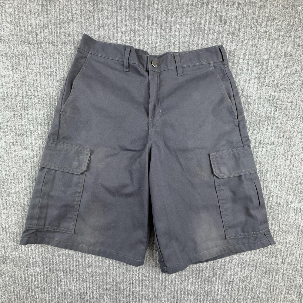 Dickies Cargo Shorts Mens 30 Gray Relaxed Fit 11 Inseam Workwear Pockets